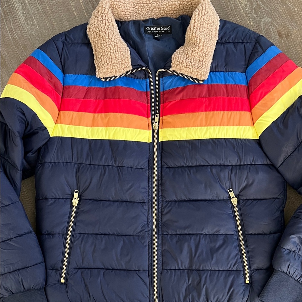 Aviator Nation Inspired Puffer Jacket by Greater Good - Picture 6 of 8